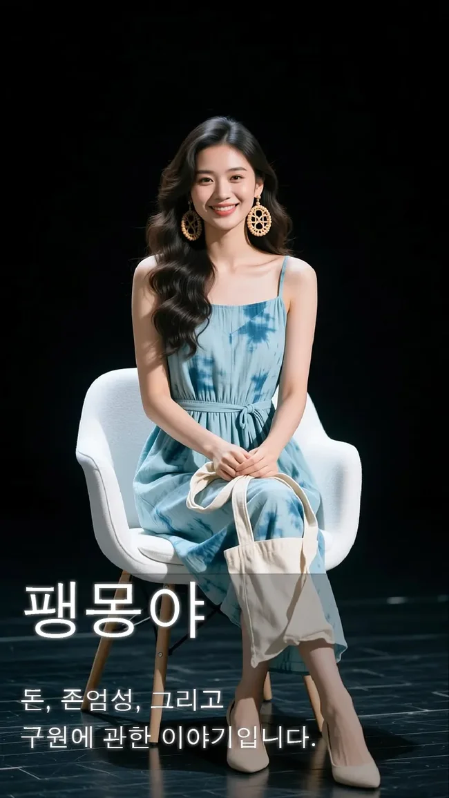 돈, 존엄성, 그리고 구원에 관한 이야기입니다.